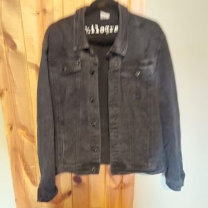 Kilogram Black Oversized Jean Jacket